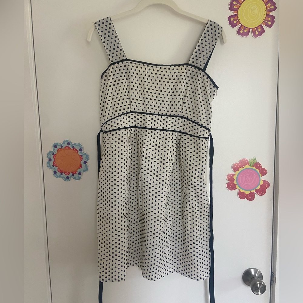 Polka Dot Sleeveless Dress